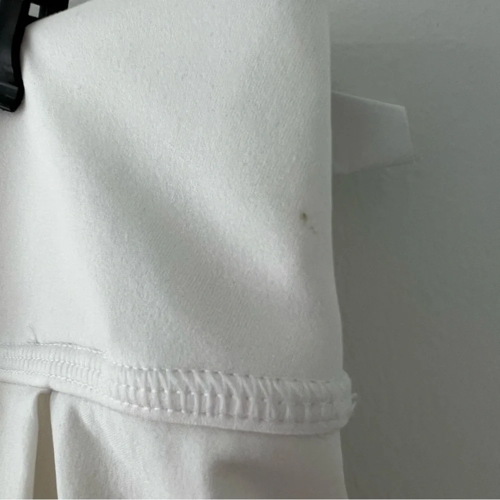 ADIDAS white tennis ruffle skort size XL